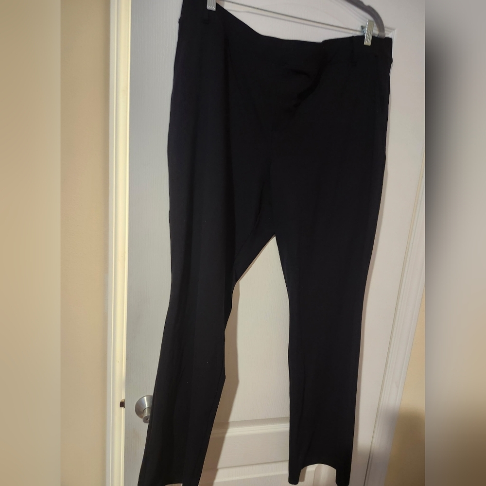 Womens Skechers Slip-Inโ Black Pants 3XL